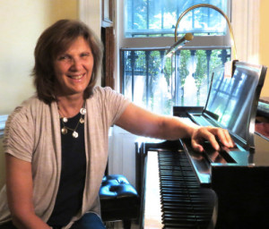 Fiona Bicket, piano teacher in Park Slope, Brooklyn, New York
